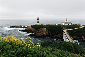 Isla Pancha Lighthouse in Ribadeo on, a Holiday Photo by Perpis