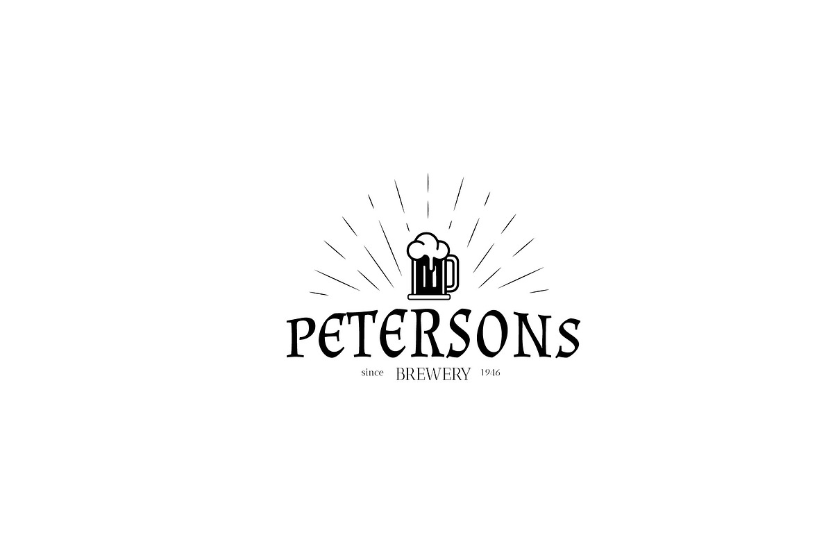12 Retro logos & badges, a Branding & Logo Template by N A N D U Z D E S I G N (Photo 6 of 13)