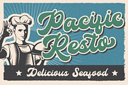 Klassik Style Retro Bold Script, a Script Font by Creatype Studio (Thumbnail 3 of 9)