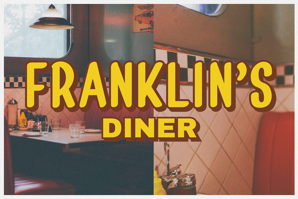 Reuben Retro Condensed Display Font, a Sans Serif Font by TYPEHEIST (Photo 3 of 8)