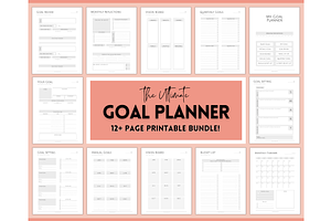 Goal Planner BUNDLE, 2022 Tracker