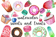 Sweet Love Watercolor Collection, a Texture Graphic by Sinziana Romanescu (Thumbnail 15 of 15)