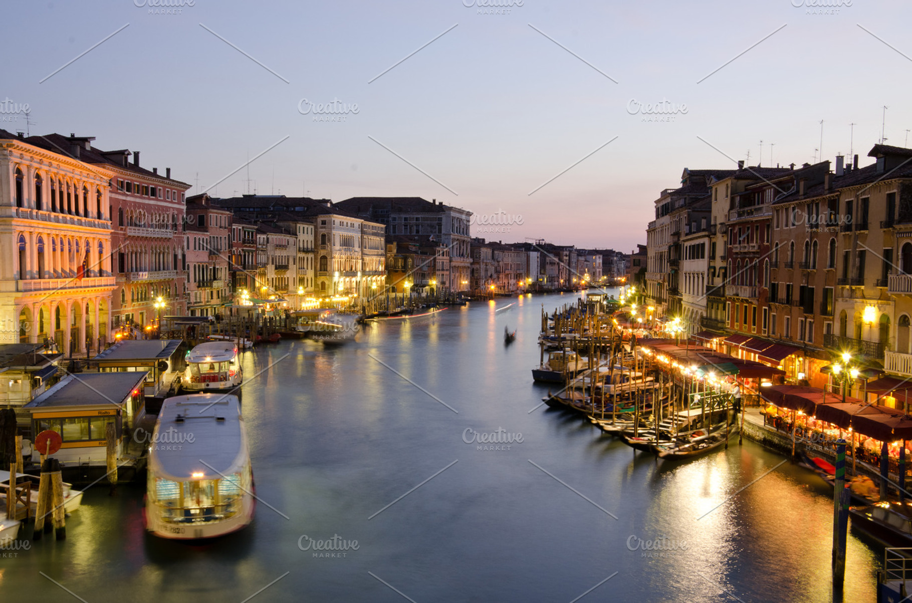 Sunset at venice featuring sunset, twilight, and venice, an Architecture Photo by Arzt Win Studio