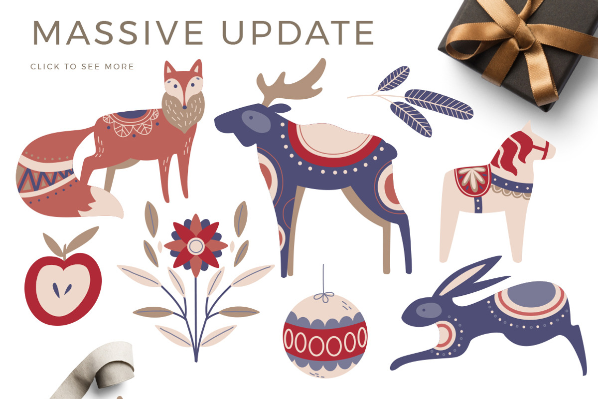 Scandinavian Winter Holiday Pack, an Object Graphic by Beauty Drops (Photo 2 of 15)