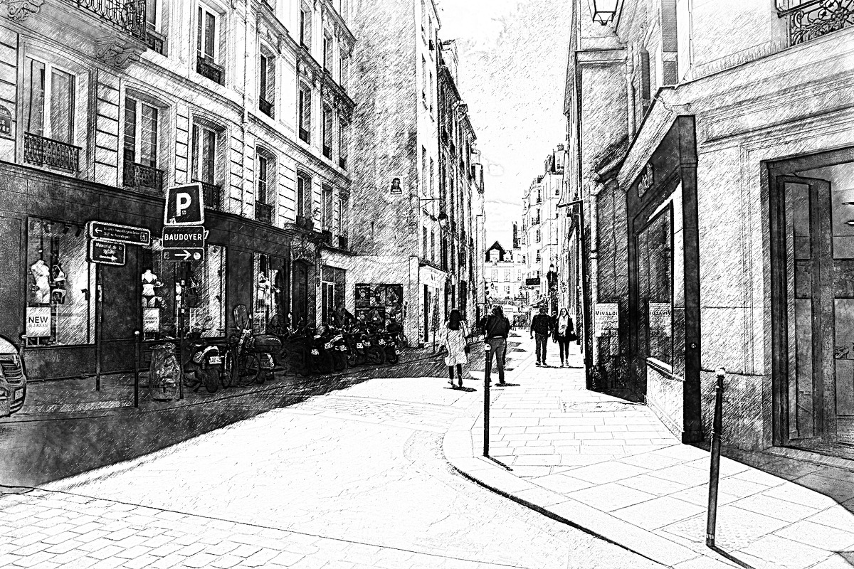 Pencil Sketch Photo Effect Photoshop, a Layer Style Add-On by liptouse (Photo 9 of 9)