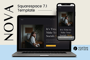 Squarespace 7.1 Template - Nova