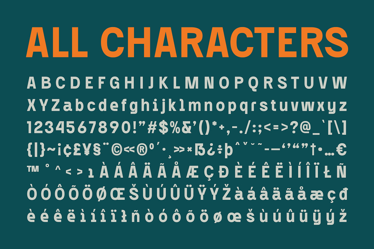 Darlond – Bold Sans Serif, a Sans Serif Font by Craft Supply Co. (Photo 8 of 8)