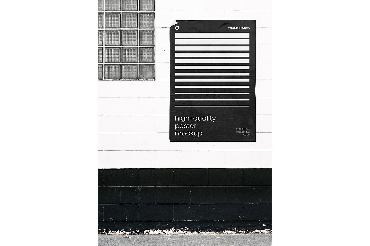Urban Poster Mockup Template Bundle, an Advertising Mockup by FoundImages (Photo 31 of 52)