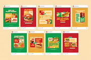 Plant Based Food Instagram Templates, a Social Media Template by Supanium Studio (Thumbnail 4 of 5)