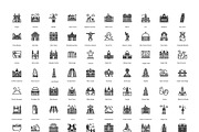 Landmarks 110 Premium Outline Icon, an Outline Icon by vectorstank (Thumbnail 2 of 2)
