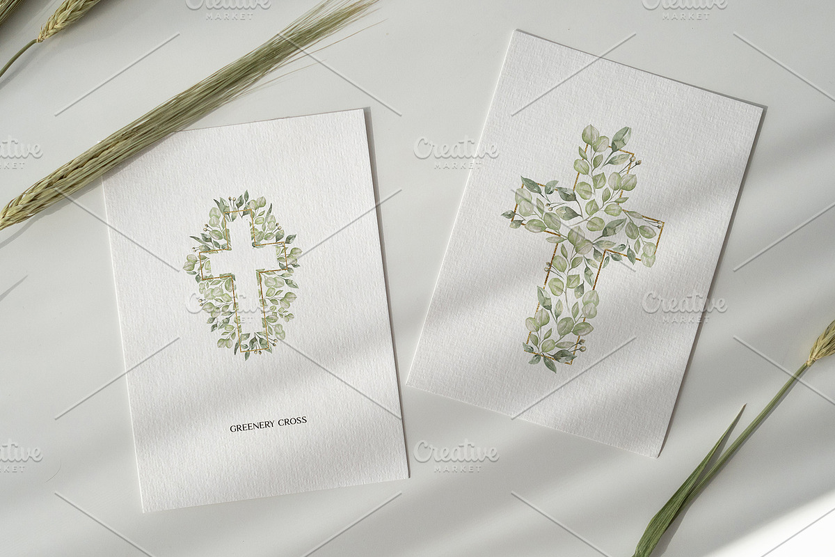 Watercolor delicate floral set, a Decorative Illustration by MayaNavits (Photo 8 of 10)