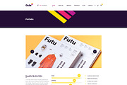 Oslo - Material Design PSD Website, a Websites & App Template by Milo Studio (Thumbnail 9 of 13)