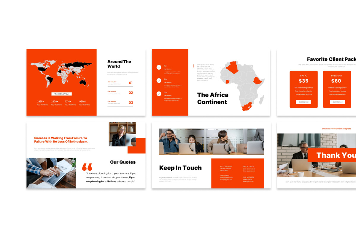 Bright-Business Powerpoint & GS, a Presentation Template by Raseuki (Photo 5 of 5)