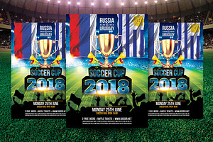 Soccer Cup Flyer Template