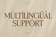 Kingston Roman Elegant Serif Font, a Serif Font by Storytype Studio (Thumbnail 12 of 15)