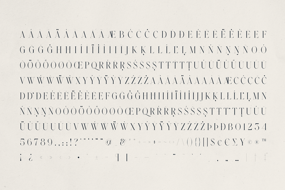 Zyntro – Elegant High-Contrast Serif, a Serif Font by Only Fonts (Photo 9 of 11)