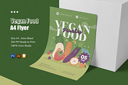Vegan Food Flyer, a Flyer Template by Esensifiksi.studio (Thumbnail 1 of 2)