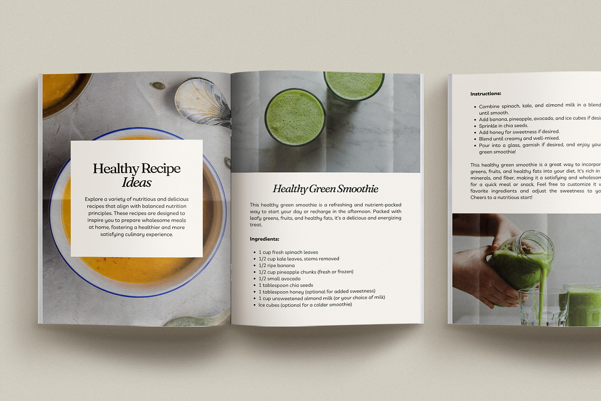 Nutrition Coach Ebook - Canva, a Magazine Template by Willoe Studio (Photo 5 of 11)
