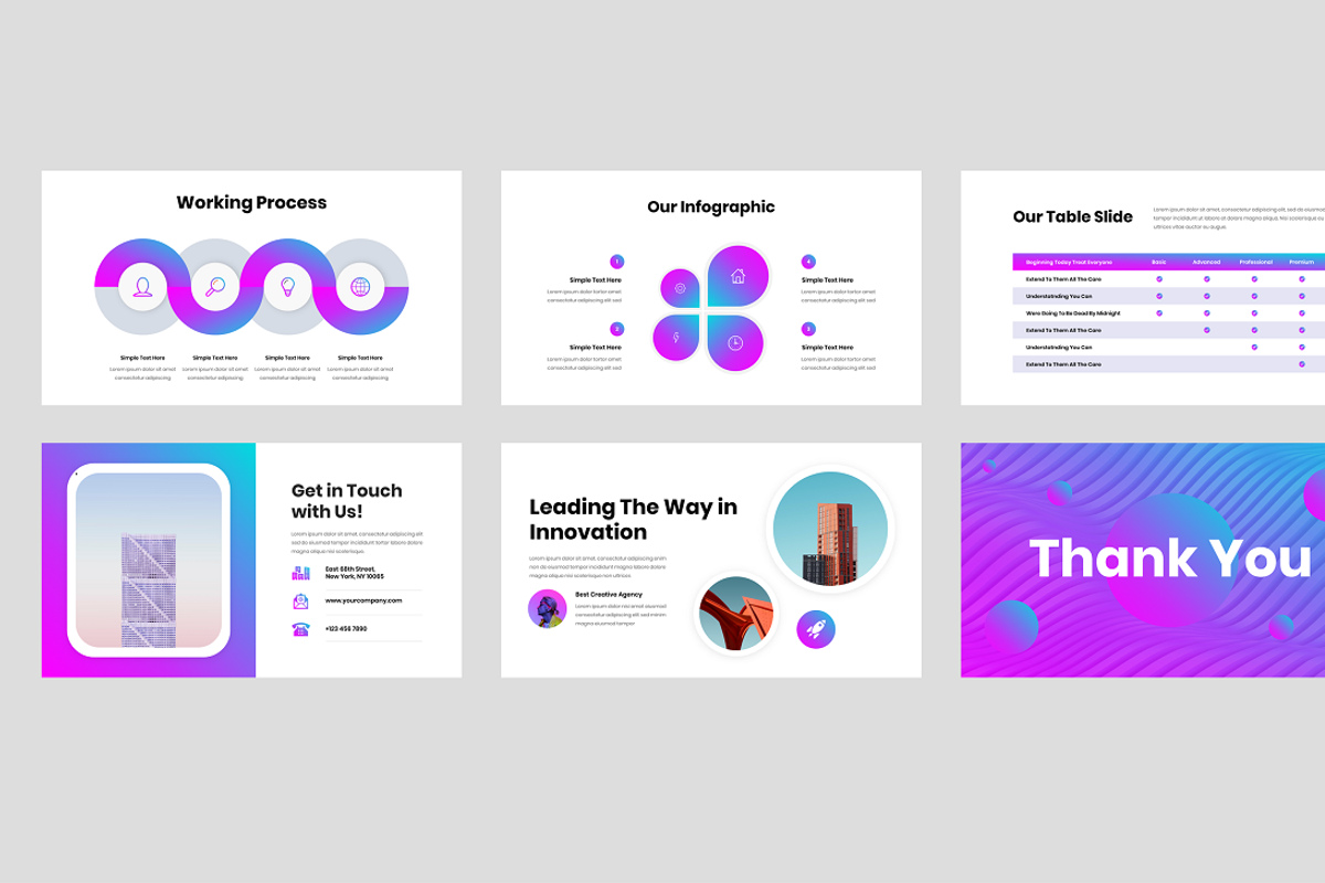 Creative Business PowerPoint Templat, a Presentation Template by Biwarastudio (Photo 5 of 5)