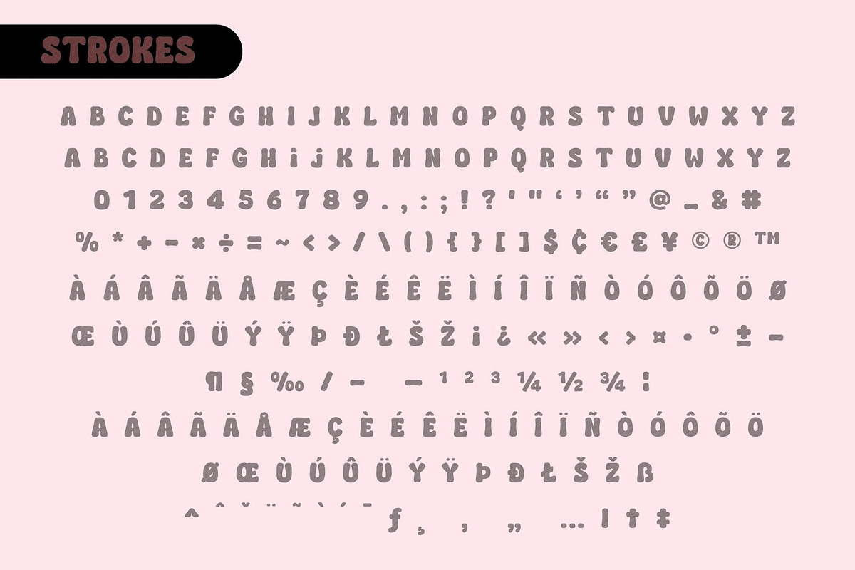 Fox Kind : 5 Font Styles, a Symbol Font by Fox7 By Rattana (Photo 10 of 14)