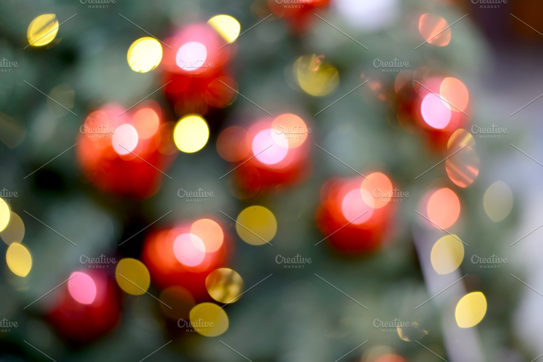 Blurry new year and christmas lights featuring light, bokeh, and holiday, a Holiday Photo by FedotovAnatoly