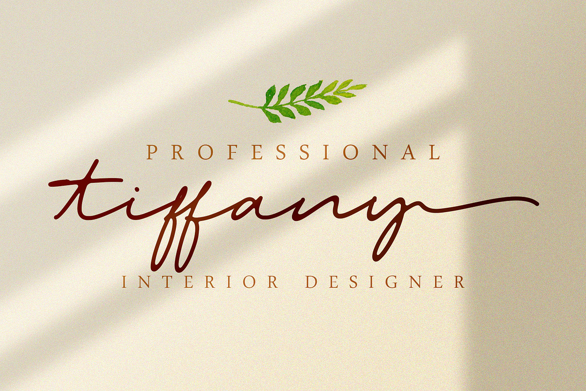 Wardah, a Script Font by Omotu Studio (Photo 3 of 12)