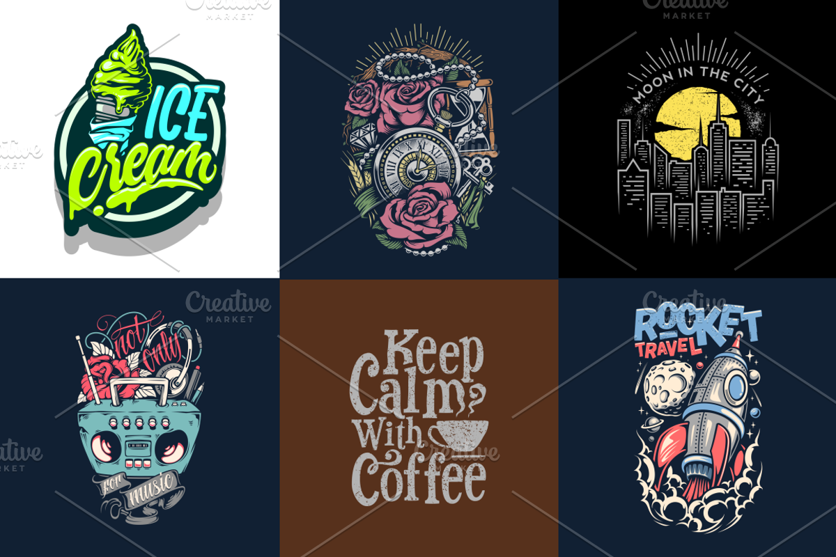 Illustrations Vector Bundle, an Illustration by Doniel Worx (Photo 4 of 6)