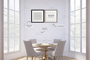 Interior Mockup, Dining Room, a Household Mockup by Designed By Gorovaya (Thumbnail 3 of 8)