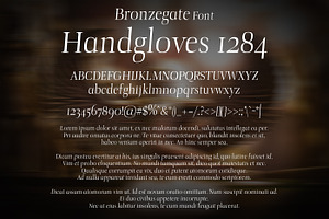 Bronzegate Font