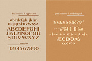Collonar a vintage serif typeface, a Serif Font by typeline studio (Thumbnail 6 of 7)