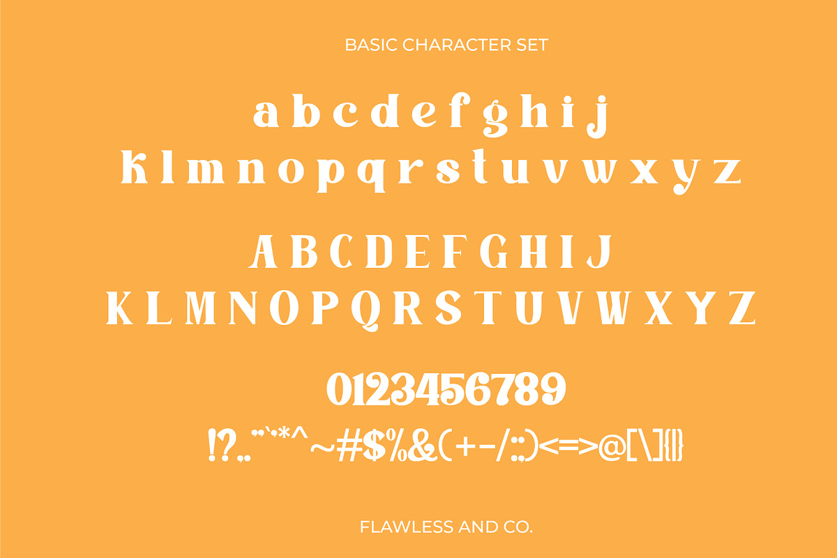Helios Retro Font, a Serif Font by Flawless And Co (Photo 8 of 16)