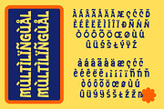 Mankey Caimel - Modern Retro Font, a Sans Serif Font by Dhabee (Thumbnail 4 of 10)