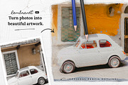 Photoshop Oil Painting Effect, a Texture Graphic by urgent studio (Thumbnail 2 of 7)
