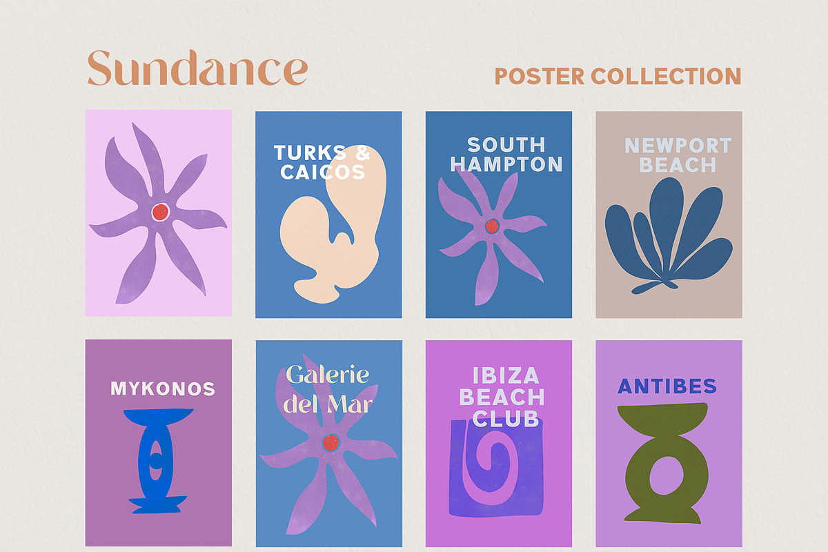 Eclectic Boho Retro Summer Graphics, a Texture Illustration by Laras Wonderland (Photo 4 of 9)