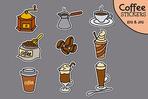 Coffee Stickers