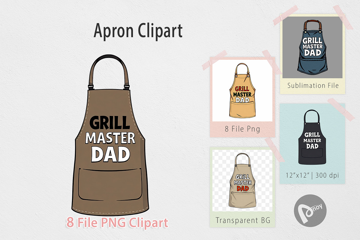 Apron Clipart, a Graphic by Artnoy (Photo 1 of 5)