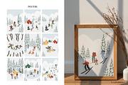 Winter season clipart, a Seasonal Illustration by LyubovZaytseva (Thumbnail 5 of 15)