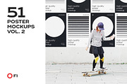 Urban Poster Mockup Template Bundle, an Advertising Mockup by FoundImages (Thumbnail 1 of 52)