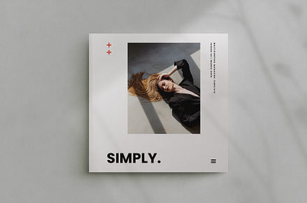 Simply Magazine Template, a Magazine Template by Occy Design