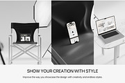 Studio - Minimal Mockup Bundle, a Device Mockup by Creavora (Thumbnail 3 of 8)