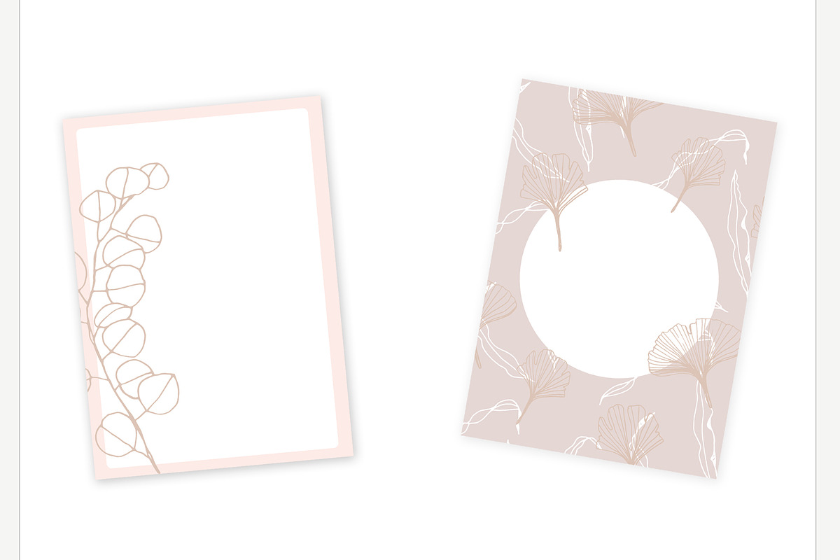 Romantic Leaves Collection, a Pattern Graphic by Youandigraphics (Photo 13 of 19)