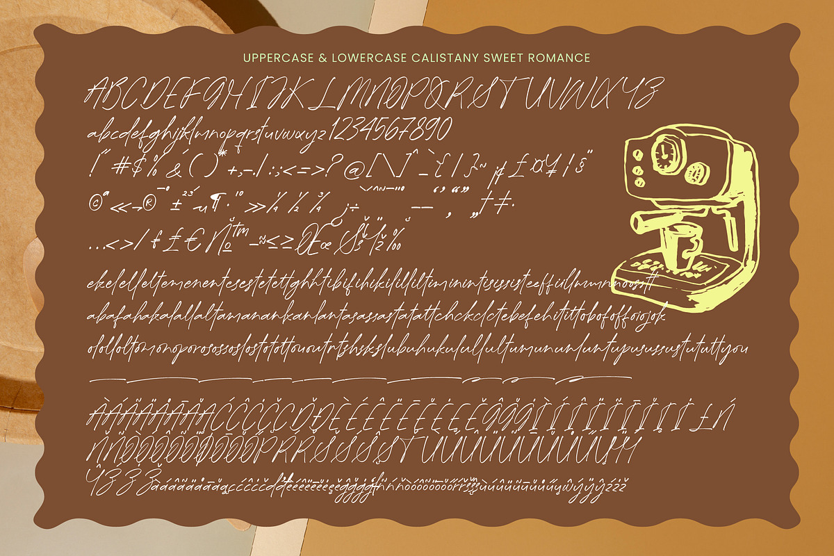 Calistany Sweet Romance Natural Font, a Script Font by Letterena Studios Script (Photo 14 of 15)