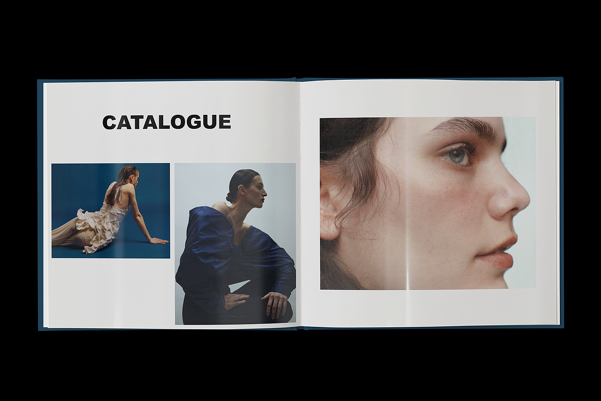 Square landscape Book Mockup, a Books & Magazine Mockup by Replika Machine (Photo 2 of 7)
