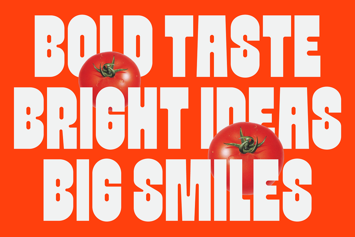 Veggie - Bold Font, a Sans Serif Font by limitype (Photo 4 of 13)