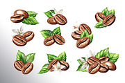 Coffee Time. Watercolor hand drawn, a Food Illustration by Daria Ustiugova (Thumbnail 16 of 18)