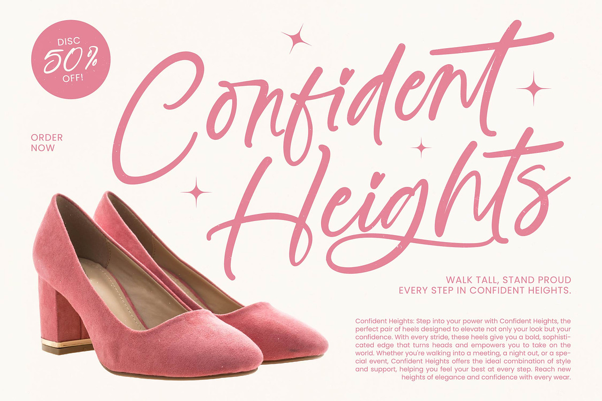 Jenita Cutes Bold Handwritten Font, a Script Font by stylishtype.co (Photo 14 of 20)