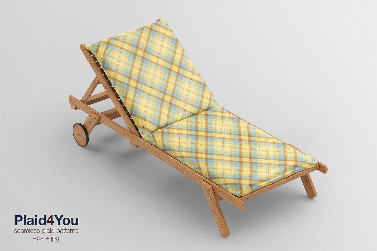 #38 Summer Pattern Plaids EPS + JPG, a Pattern Graphic by Plaid4You (Photo 4 of 10)