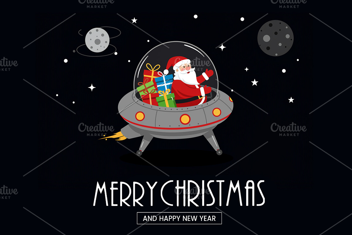 Merry Christmas & Happy New Year PSD, a Design Template by Qaseem Zaidi Graphics (Photo 1 of 2)