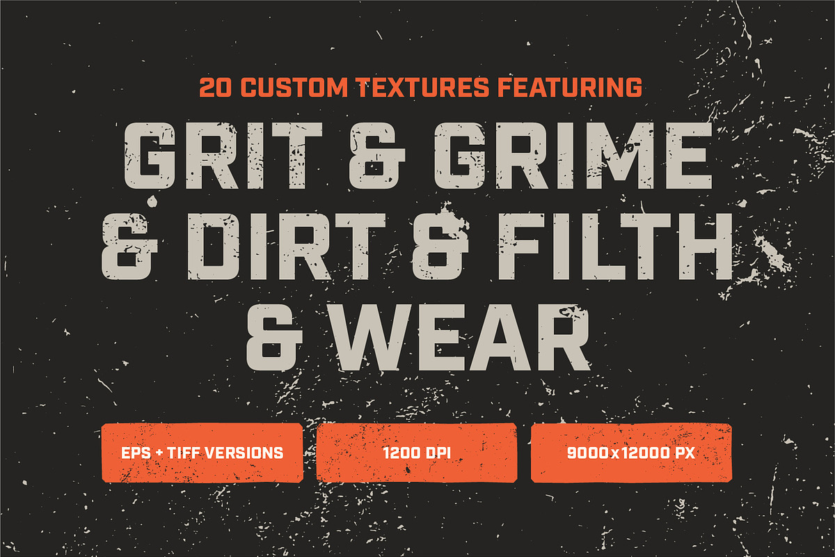 Grit & Grime Texture Pack, a Texture Graphic by Slapshot Design Co (Photo 2 of 7)