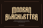 Kolger - Modern Blackletter Font, a Blackletter Font by QR Design Studio (Thumbnail 2 of 8)